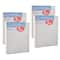4 Packs: 5 ct. (20 total) 16" x 20" Super Value Canvas by Artist's Loft®
